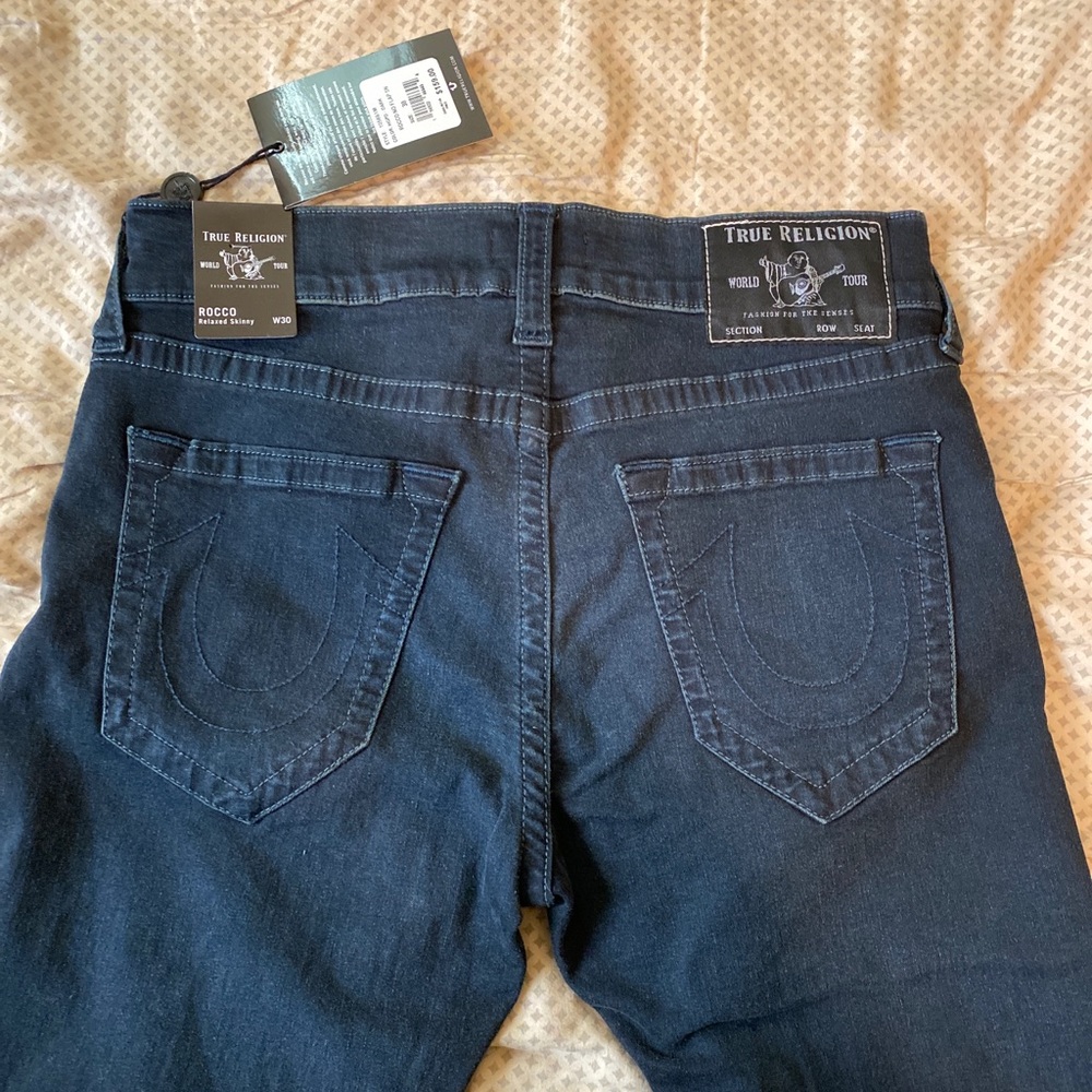 True Religion Rocco Relaxed Skinny Jeans W30